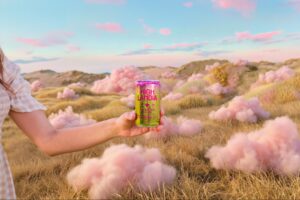 Highlandia's pink flavor can
